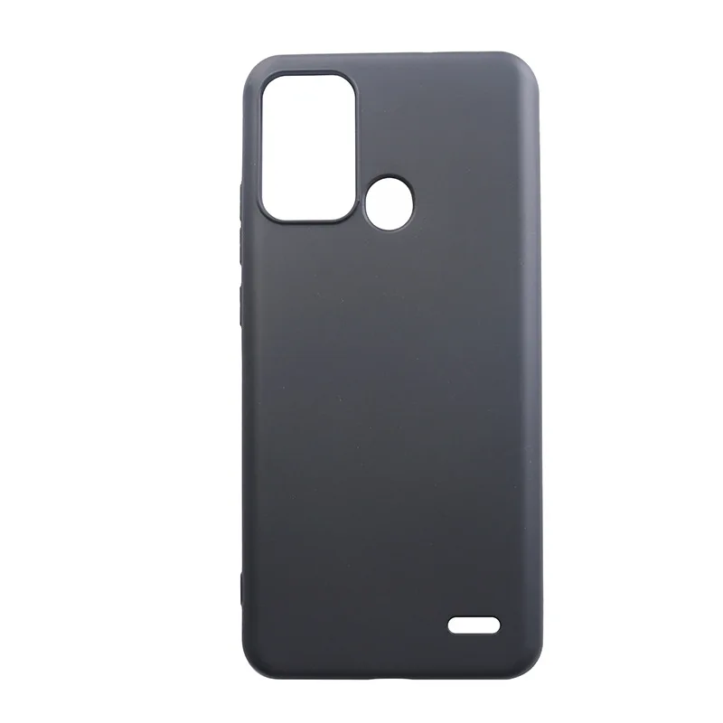 Black Soft Silicone Funda for ZTE Blade A53 Pro Case 6.52 Inch Soft TPU Good Quality Coque For ZTE Blade A53 Pro Cover