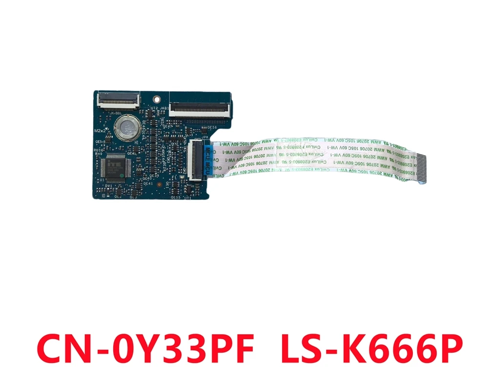 New for Dell Alienware M15 R5 R6 R7 Keyboard Small Board with Cable LS-K666P 0Y33PF NBX0002RY00