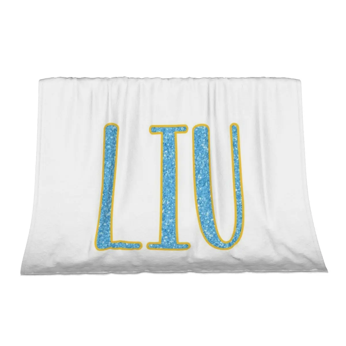 

long island university Throw Blanket Bed Plaid on the sofa Decorative Sofa Blankets