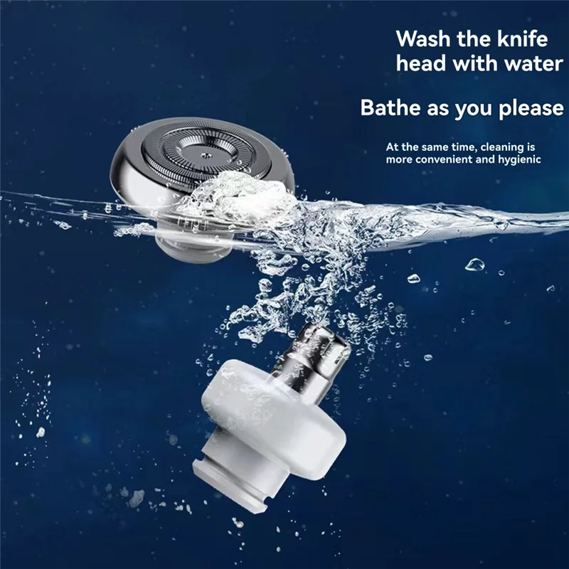 

Мини-триммер для волос в носу, перезаряжаемая бритва типа C, подходит для мужской стрижки волос в носу