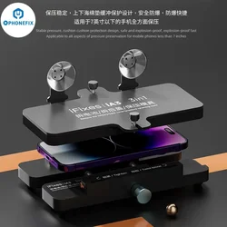 IFIXES IA3 Multifunctional Rear Cover Fixing Fixture Screen Side Hanging Fixture Back Glass Remover Disassembly Phone RepairTool
