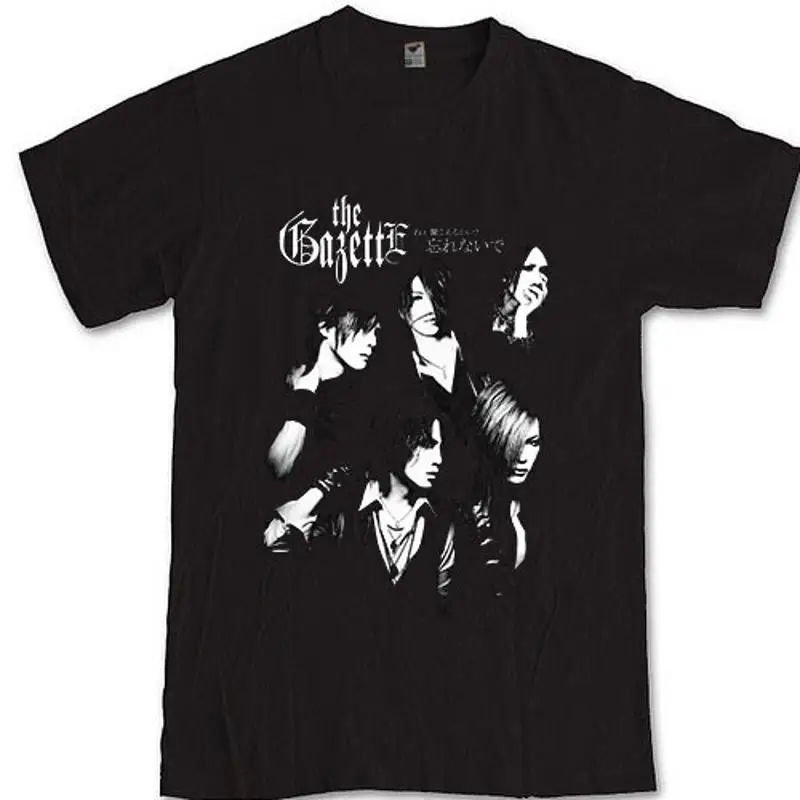 تي شيرت The Gazette Gazetto تي شيرت ياباني بصري من القطن DTG