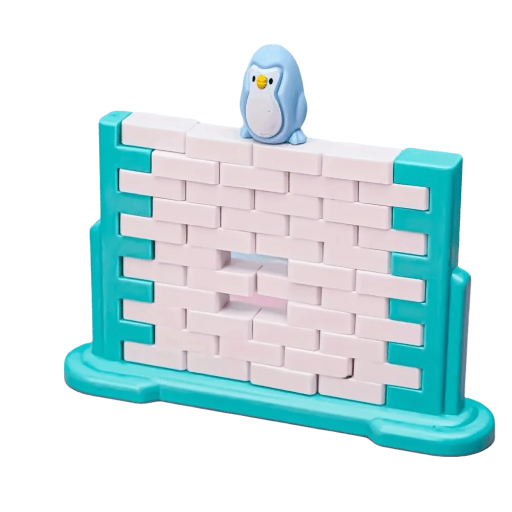 

Mini Fun Save Penguin Game Thinking Training Educational Balance Blocks Push Wall Strategy Game Ice Breaker Trap Children Play