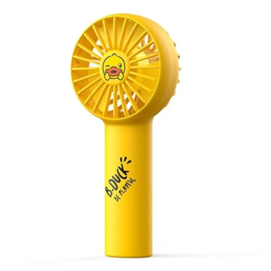 

Mini Fan Battery Operated Handheld with 2000 mAh Battery or USB Powered Personal Mini, 3 Speeds, Enhanced Airflow, Rechargeable