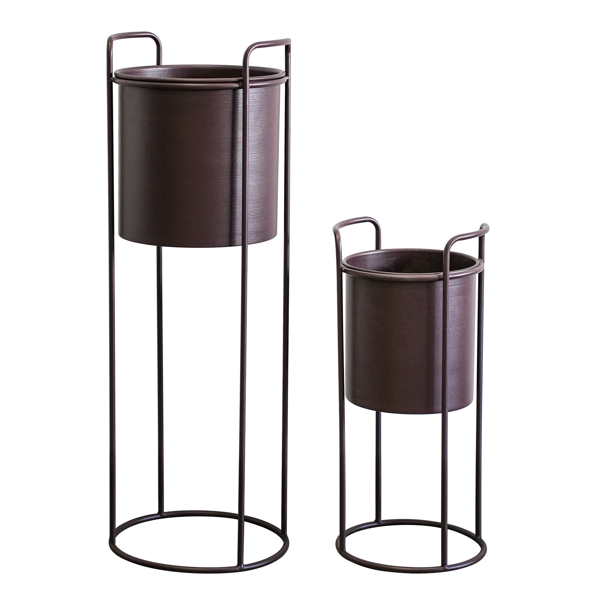 

Modern Metal Flower Planter Pots Table Vase Planters for Home & Wedding Decor