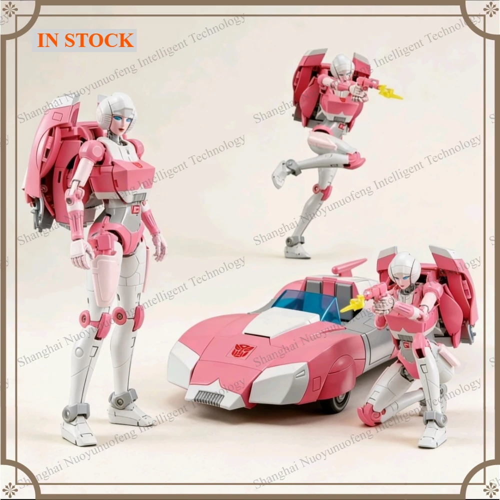 In Stock G1 Female Autobots MasterPiece KO MP51 MP-51 Arcee Model 18cm Transformed toy Collection Action Figure Toy Gift Hobby