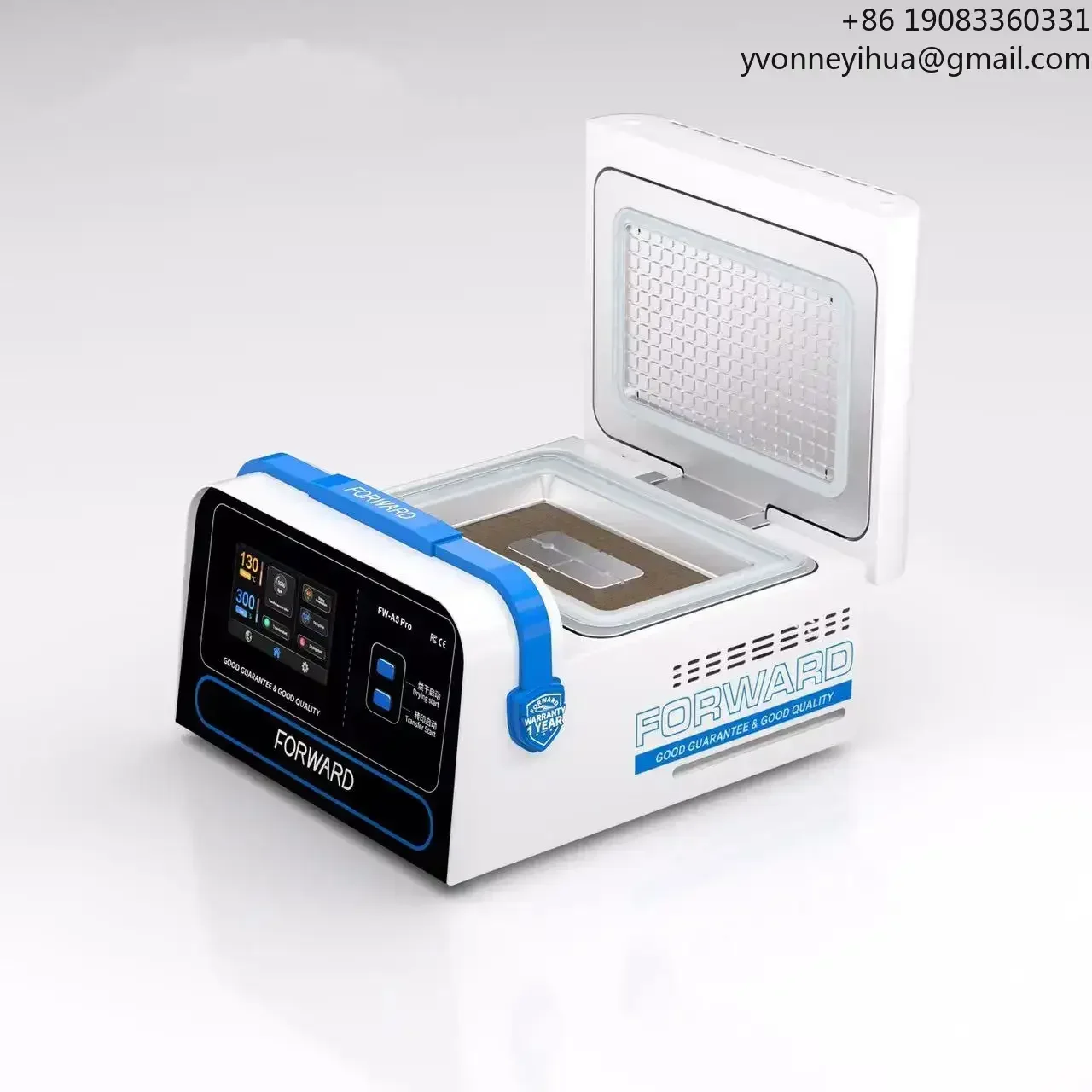 Hot sale FORWARD FW-A5 Pro New 3D Sublimation Phone Case Machine Mobile Cover Printing Machine Built-in Drying Box For DIY Phone