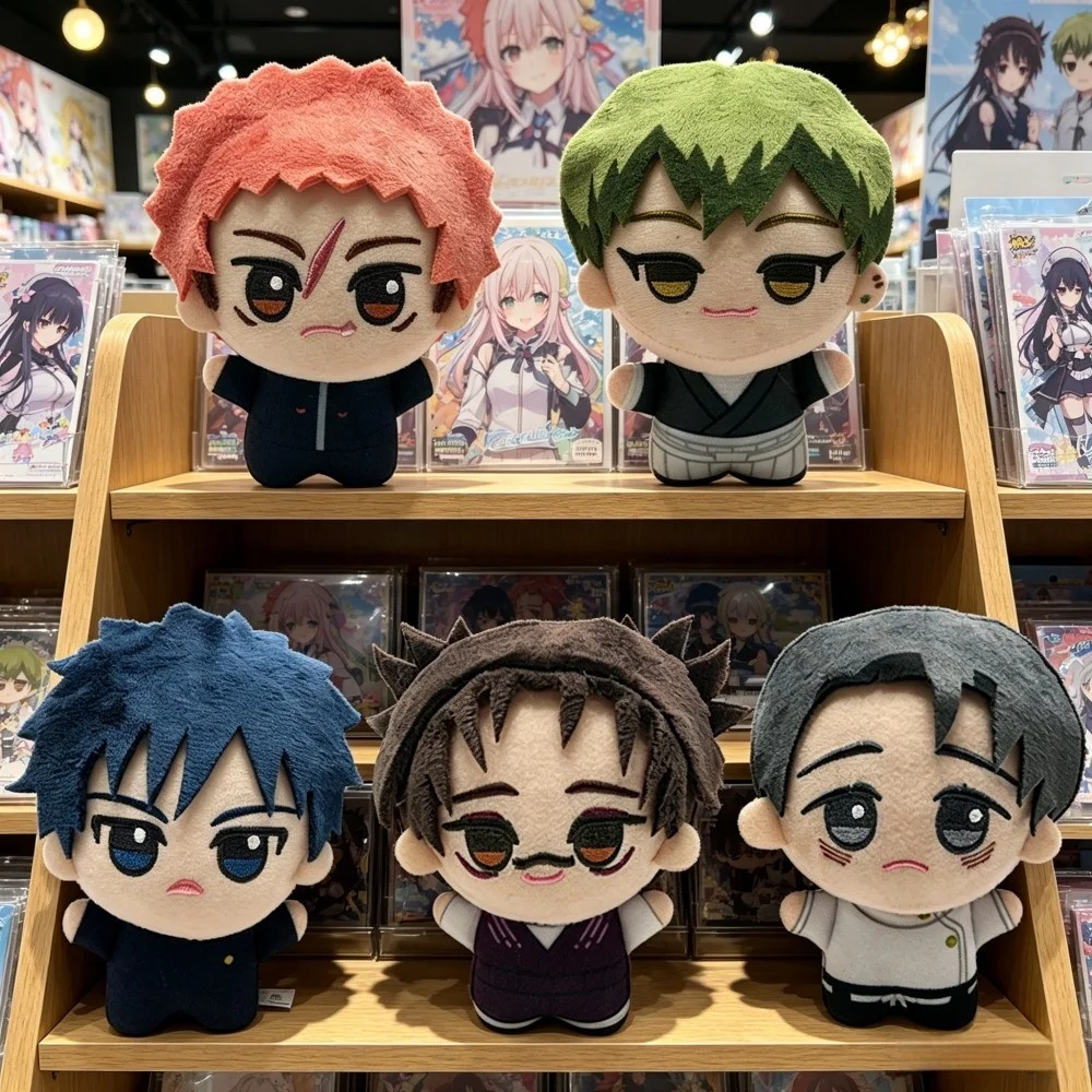 Llavero de Peluche Jujutsu Kaisen de 13 cm, Muñecos de Peluche, Juguetes de Peluche, Fushiguro Megumi, Itadori Yuji, Okkotsu Yuta, Zenin Naoya, Choso