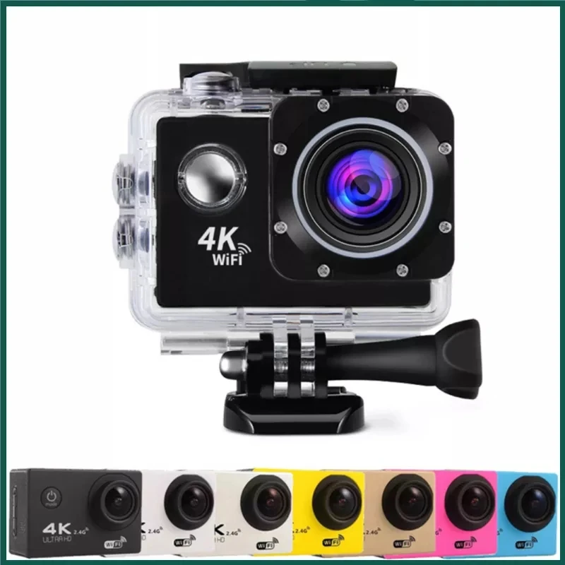 Cámara de Acción AIR 4K 30PFS 1080P, Zoom 4x, WIFI, 2 pulgadas, Vídeo impermeable para casco de motocicleta y bicicleta, gran oferta