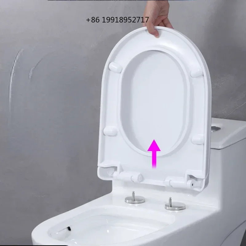 Universal Toilet Cover Compression-Resistant UV Type Seat Plate Durable Bathroom Seat Accessories for Enhanced Comfort