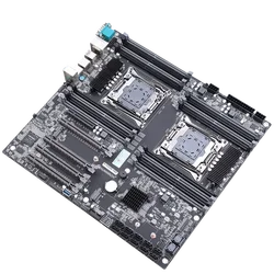 HUANANZHI X10X99 16D Dual CPU Server Motherboard Set LGA 2011-3 DDR4 ECC RAM Support NVME M.2 SATA3.0 USB3.0