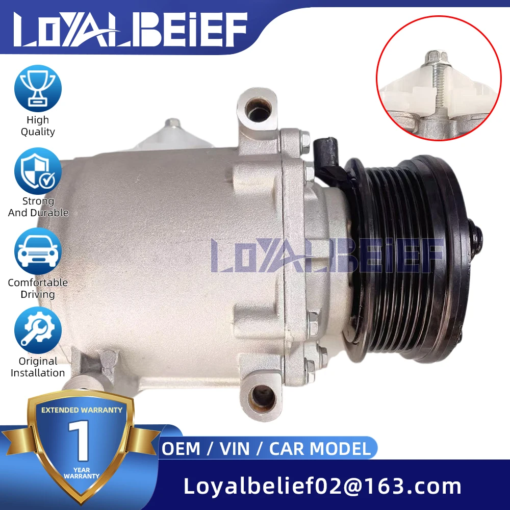 AC Compressor For Ford Explorer 4.0L 2002 - 2005 77542 78542 CO 102580AC 1L2Z19703EA 1521487 4718154 6511484 7511484