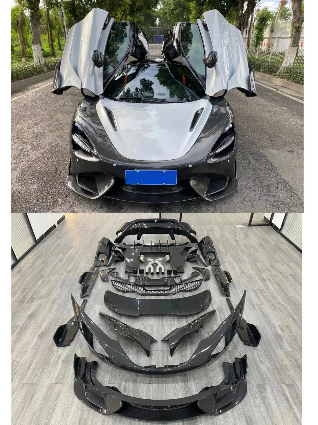 765LT Style Body Kit for  720S Exterior Upgrade