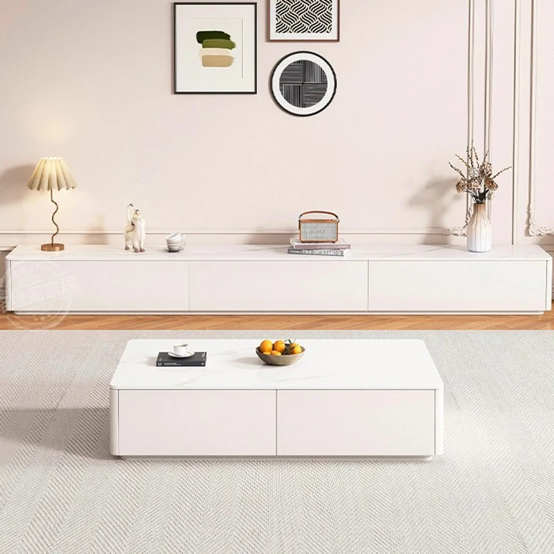 

Mobile Modern Tv Stands White Display Luxury Wood Designer Drawers Storage Tv Table Organizer Muebles Chinese Style Furniture