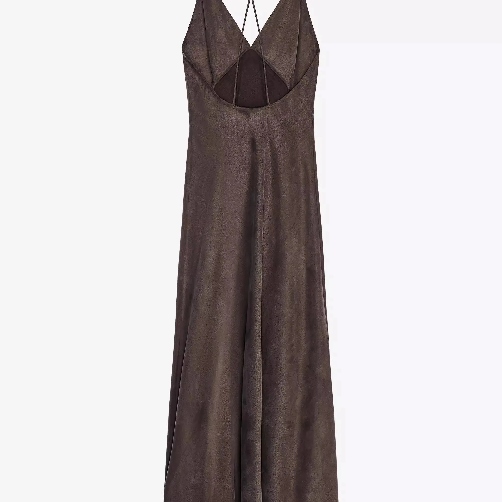 Ele Unterwäsche Sle Strap Dr. Neuer Sommer 2025, Damen-Wickelrock mit hoher Taille, V Ne Svel Vintage Feel