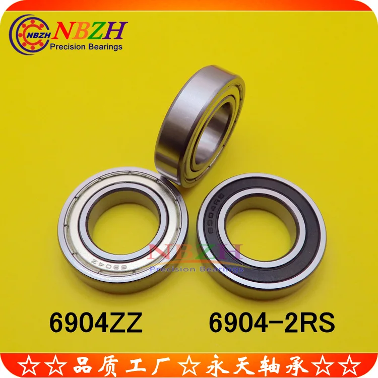 10 PCS NBZH stainless steel or bearing steel bearing S6904ZZ 6904ZZ 69004-2RS 61904 20*37*9 MM