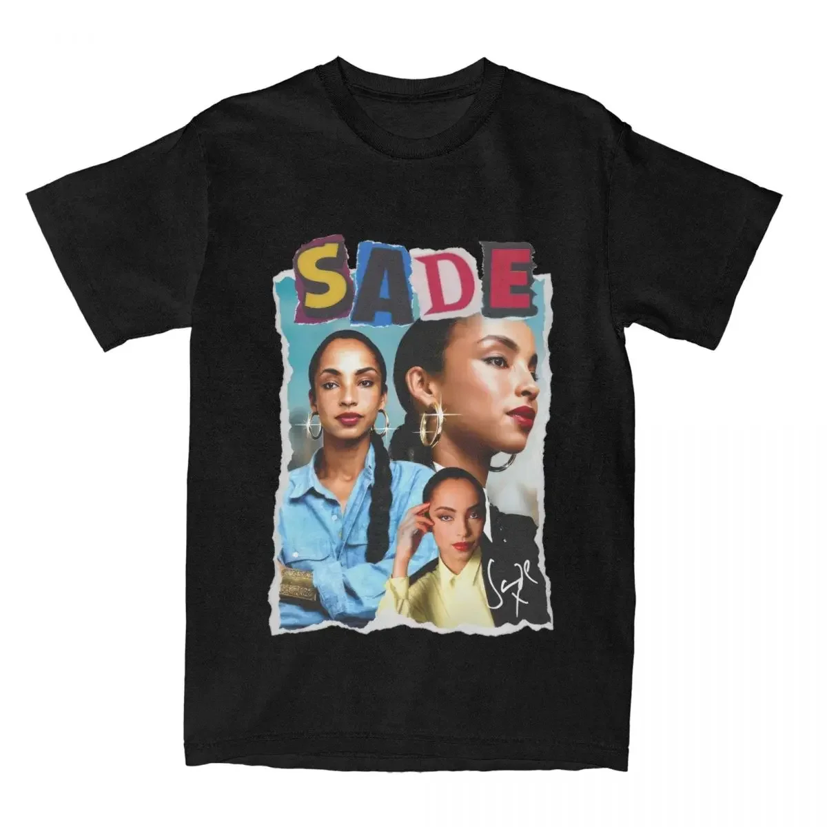 S-Sade เสื้อยืดนักร้องเพลง, เสื้อยืดแขนสั้นผู้ชายผู้หญิงผ้าฝ้ายน่ากลัวไอเดียของขวัญ