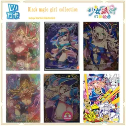 Anime Girl Party UR SSP SP Rare Flash Card Black Magician Girl Collection Genuine Game Collection Card Toy Gift