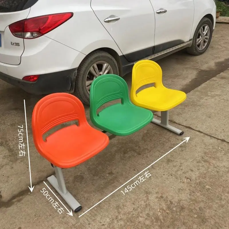 Row Chair Rest  Waiting Chair Hollow Plastic Hospital Waiting Station Chair