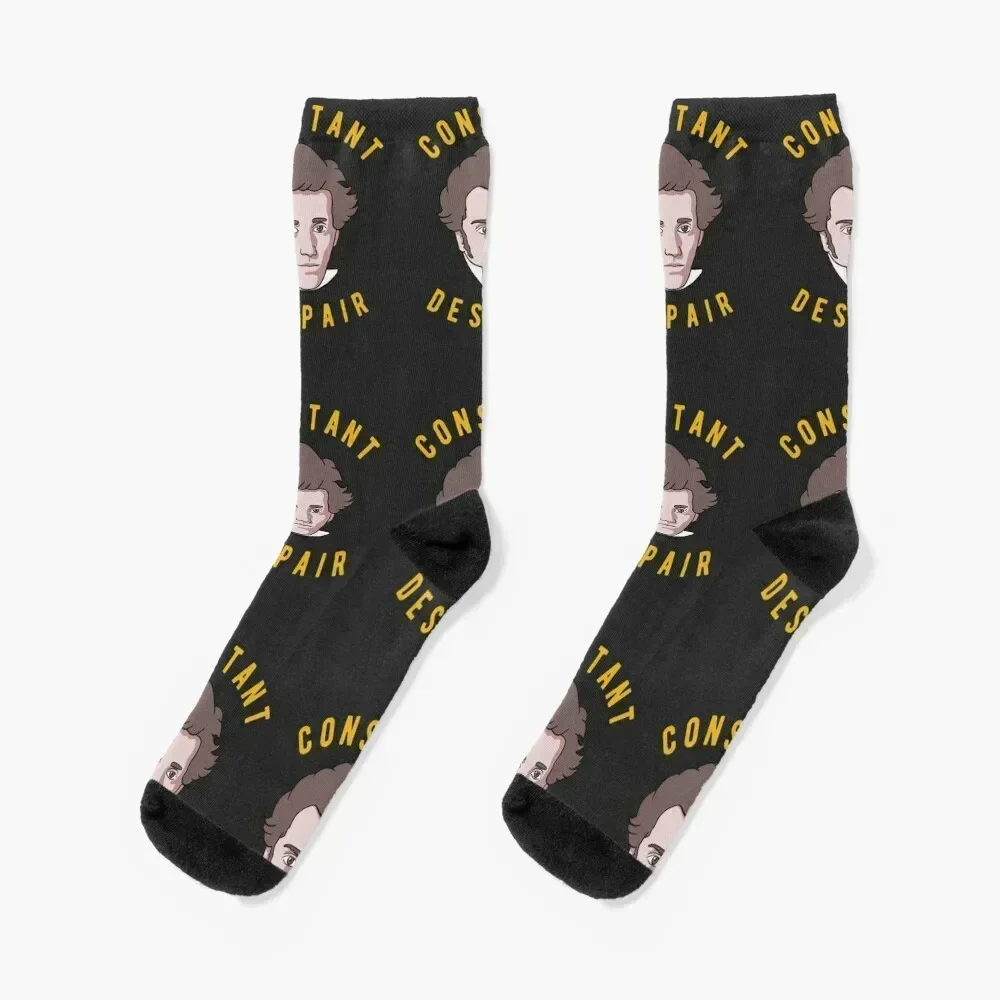 

Soren Kierkegaard Philosophy - Constant Despair Clean Version Socks new in's shoes anti slip football gifts Men Socks Women's