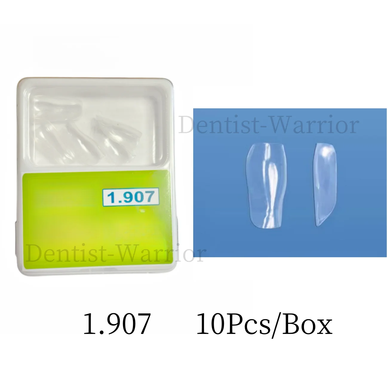 3 Types Dental Clear Matrix Anterior Matrices Bow BT Fits Bioclear S/M/L 10Pcs/Box