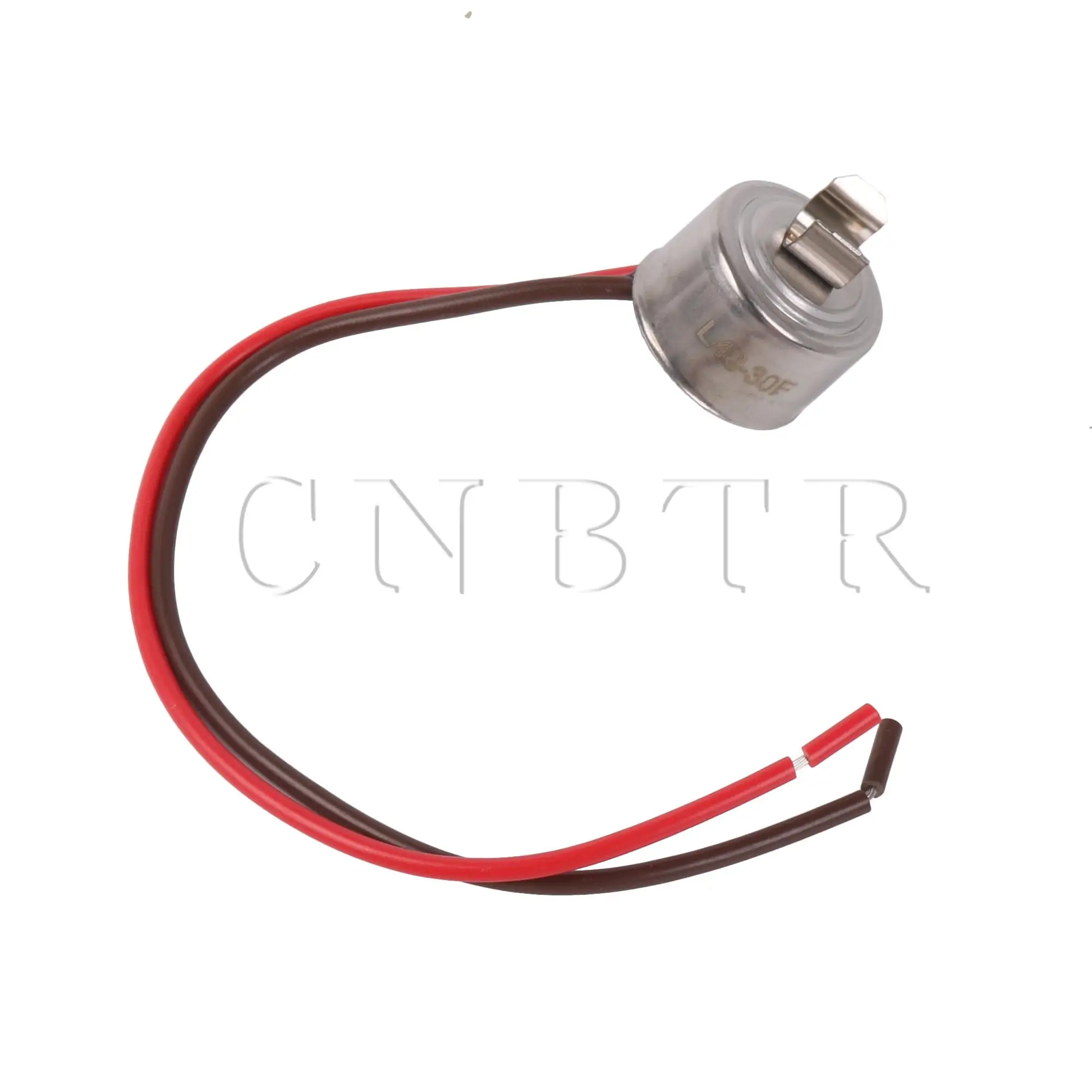 CNBTR Refrigerator Bimetal Defrost Thermostat Replacement for Kenmore 4387503 Silver