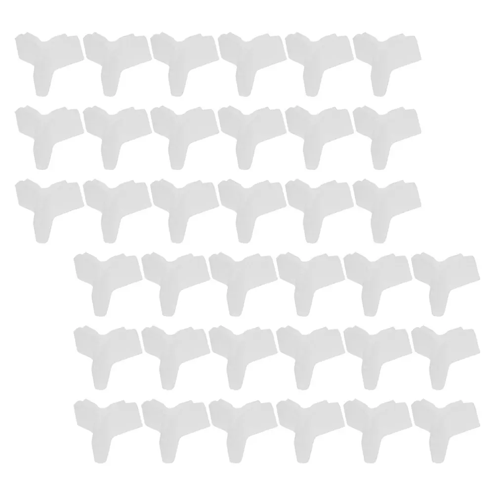 

100pcs Safety Protector Cap Triple Hook Design Anti Scratch Bonnet for Construction Factory Work Lightweight