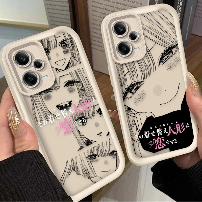 حافظة ناعمة من Pretty Kitagawa Marin لهاتف Xiaomi Redmi Note 13 14 12 11 Pro Plus 5G 14S 12S 11S 10s 10 9 Redmi 14C 13C 12C 12 4G #3