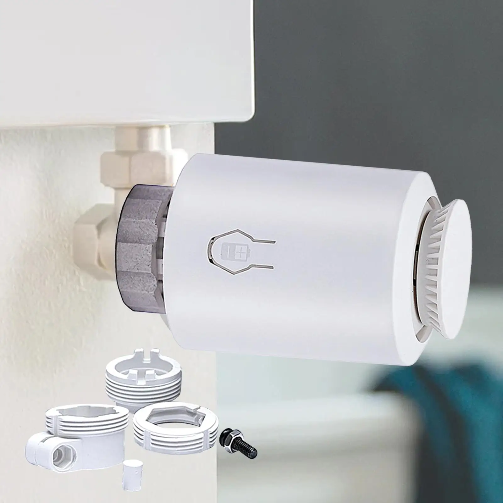 صمام مشعاع حراري، درع قفل، وحدة تحكم ذكية في درجة الحرارة للمطبخ الحراري الأرضي، نظام دش المكتب المنزلي