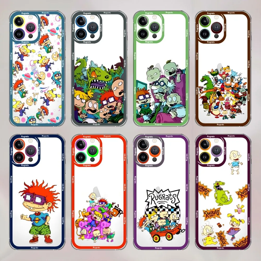 R-Rugrats Funny Phone Case For IPhone 11,12,13,14,15,15 Pro,13 Promax,14 Plus,15 Mini,16,16plus,16promax