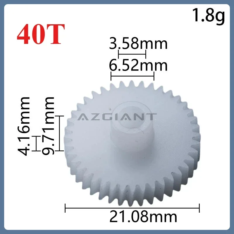 

AZGIANT 40T for Mitsubishi Outlander ASX RVR MK2 High Quality Car Electric Folding Mirror Motor InternalRepair Gear Cog 1-10pcs