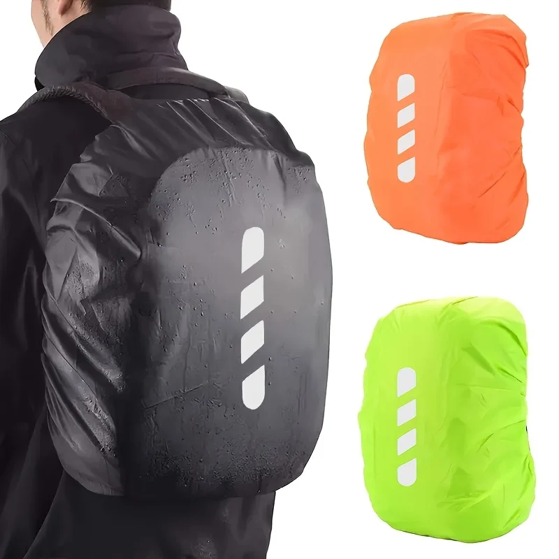 Universal New 35 Liter Backpack Rain Cover, Suitable for Camping, Backpack Travel, Outdoor Hiking Bag Rain Cover, with Reflectiv image 5