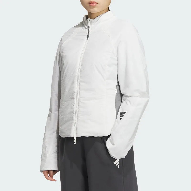 Adidas New Women's Double-sided Warm Sports Slim Cotton Dress JM4248