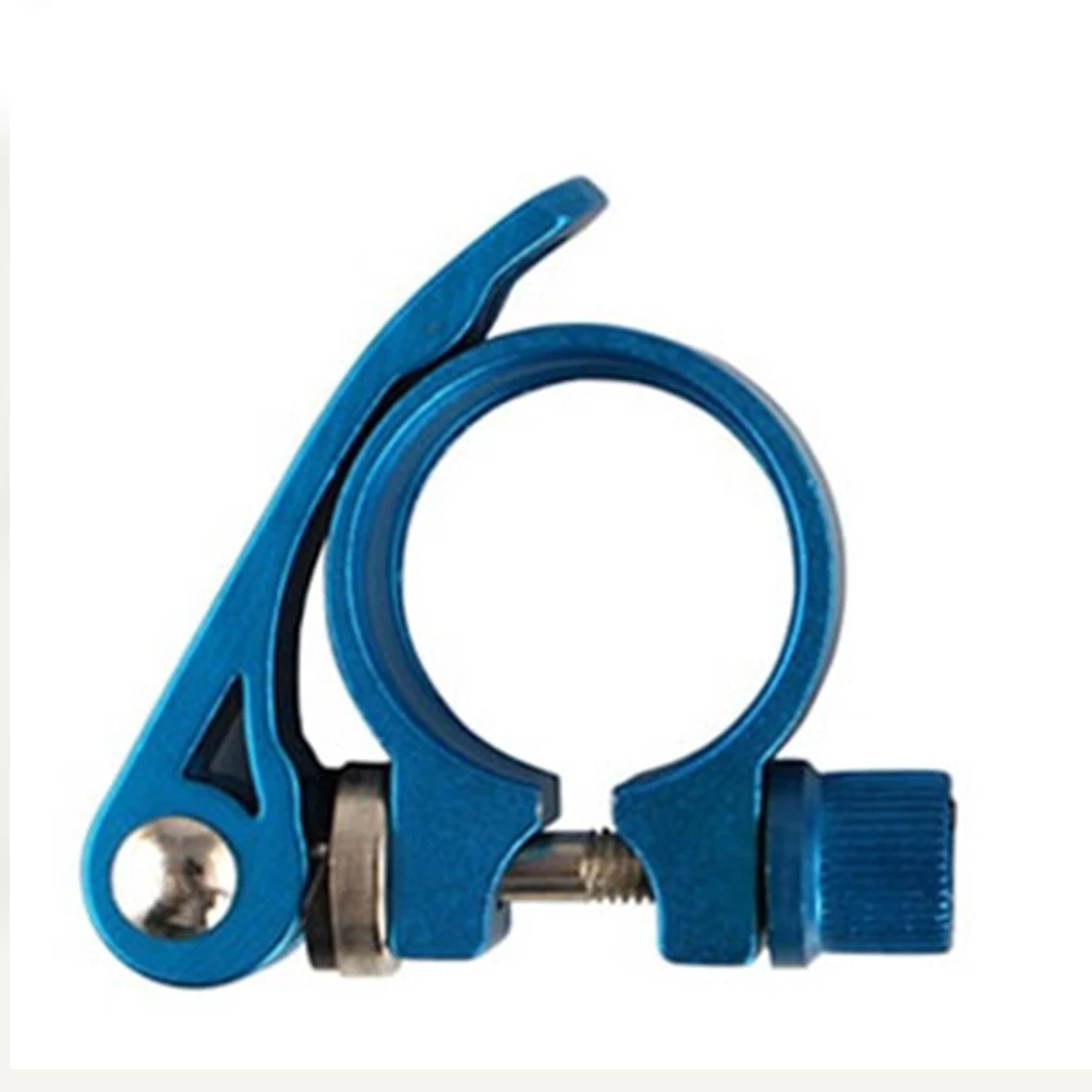 

4 Pcs Quick Release Seatpost Clamp for 27.2mm 28.6mm Durable Aluminum Alloy Bike Seat Tube Easy Adjust Road Bike Accessory