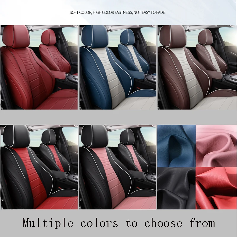 Custom Luxury Car Seat Covers For Nissan Qashqai X Trail T32 T31 teana J32 Versa Tsuru Kicks Sunny Auto Interior Accessories view 2