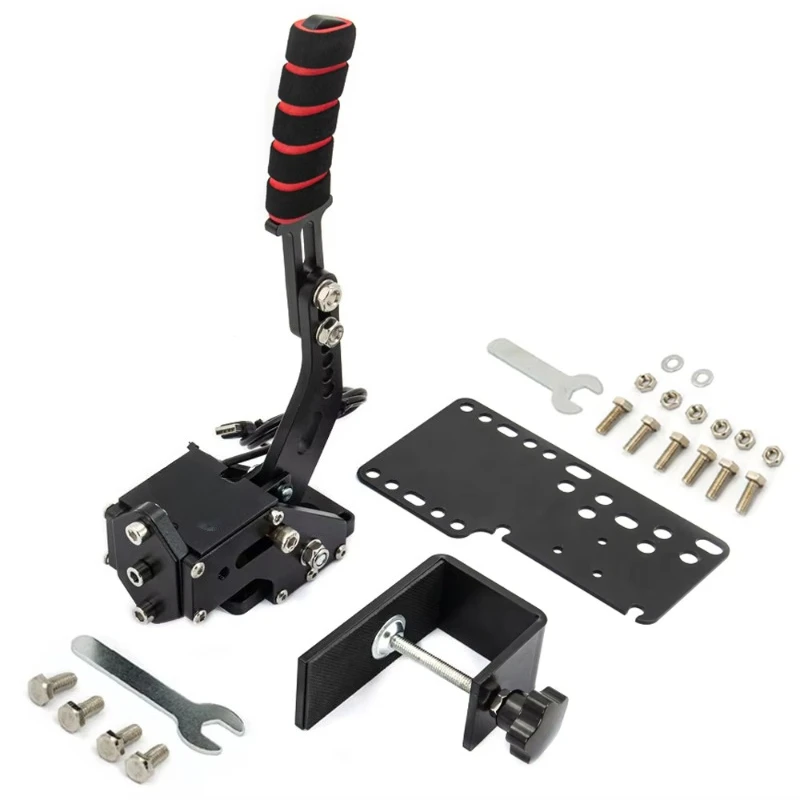 Computer racing game USB handbrake