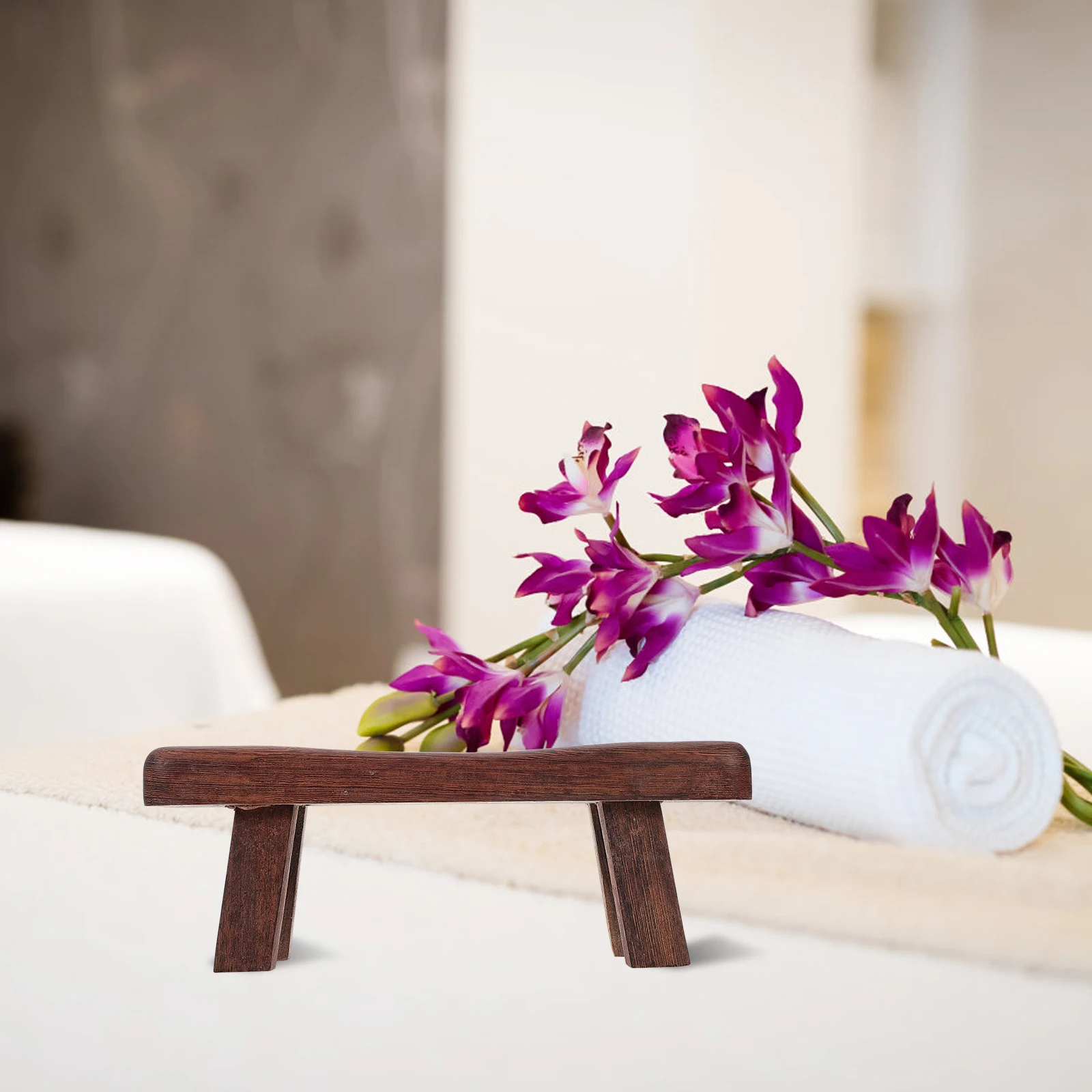 

Подушка для шеи из розового дерева, 1 шт., эргономичный дизайн для поддержки шейного отдела позвоночника, для сна, отдыха и комфортного сна