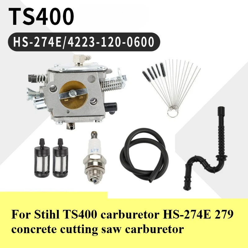 

For Stihl TS400 carburetor HS-274E 279 concrete cutting saw carburetor