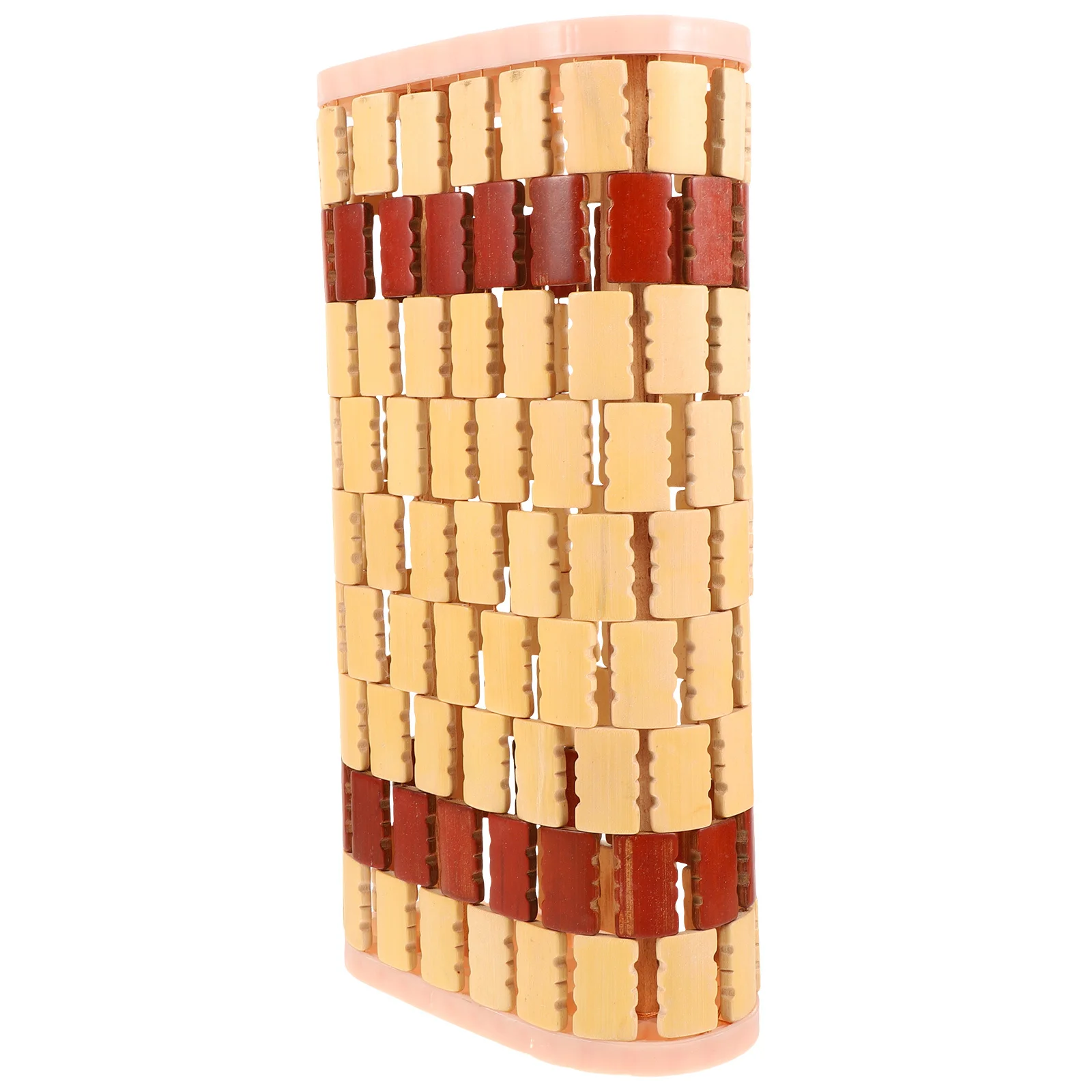 

Bamboo Pillow Hollow Woven Design Cooling Neck Rest Lumbar Support Sleep Comfort Bed Cervical Pillow Summer Breathable Mat