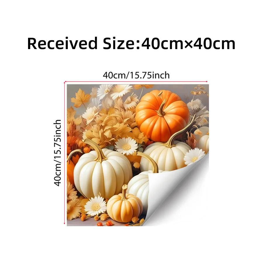 1Piece Dishwasher Stickers Fall Pumpkin Maple Leaves Daisy Thanksgiving Self Adhesive Removable Water Proof Vinyl Kitchen Decor