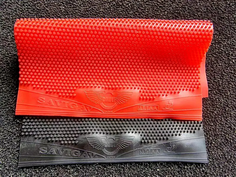 DAWEI SAVIGA Super Sinking Table Tennis Rubber Fully Cured Long Pips OX Medium Particles  Ping Pong Rubber for Anti-Spin Scrap