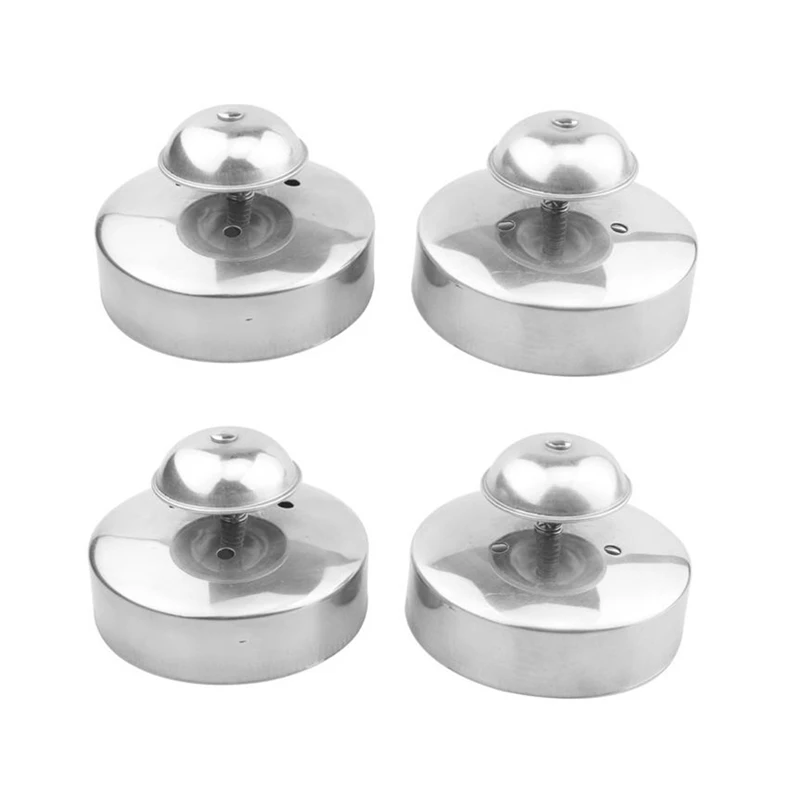 4PCS Hamburger Pie Sealer Mold Bread Stainless Steel DIY Sandwich Cutter Baking Stainless Steel Cutting Sealing Mould