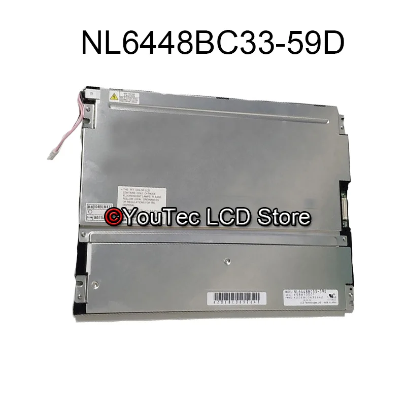 

Оригинальный ЖК-дисплей NL6448BC33-59 NL6448BC33-59D CCFL 450 кд/м2, панель экрана дисплея 640 × 480
