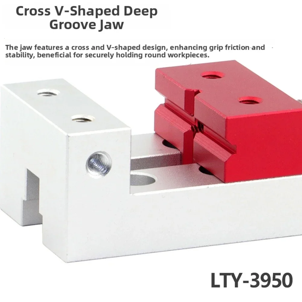 1PCS LTY-3950 Mini Bench Vise Elding Table Engraving Machine CNC Drilling Machine Small Welding Table Drill Chuck Multi Tool