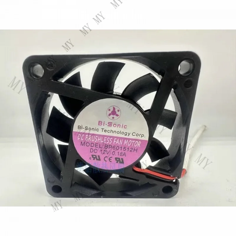 Вентилятор охлаждения Bi-Sonic BP601512H DC12V 0.18A 60*15MM, 1 шт.