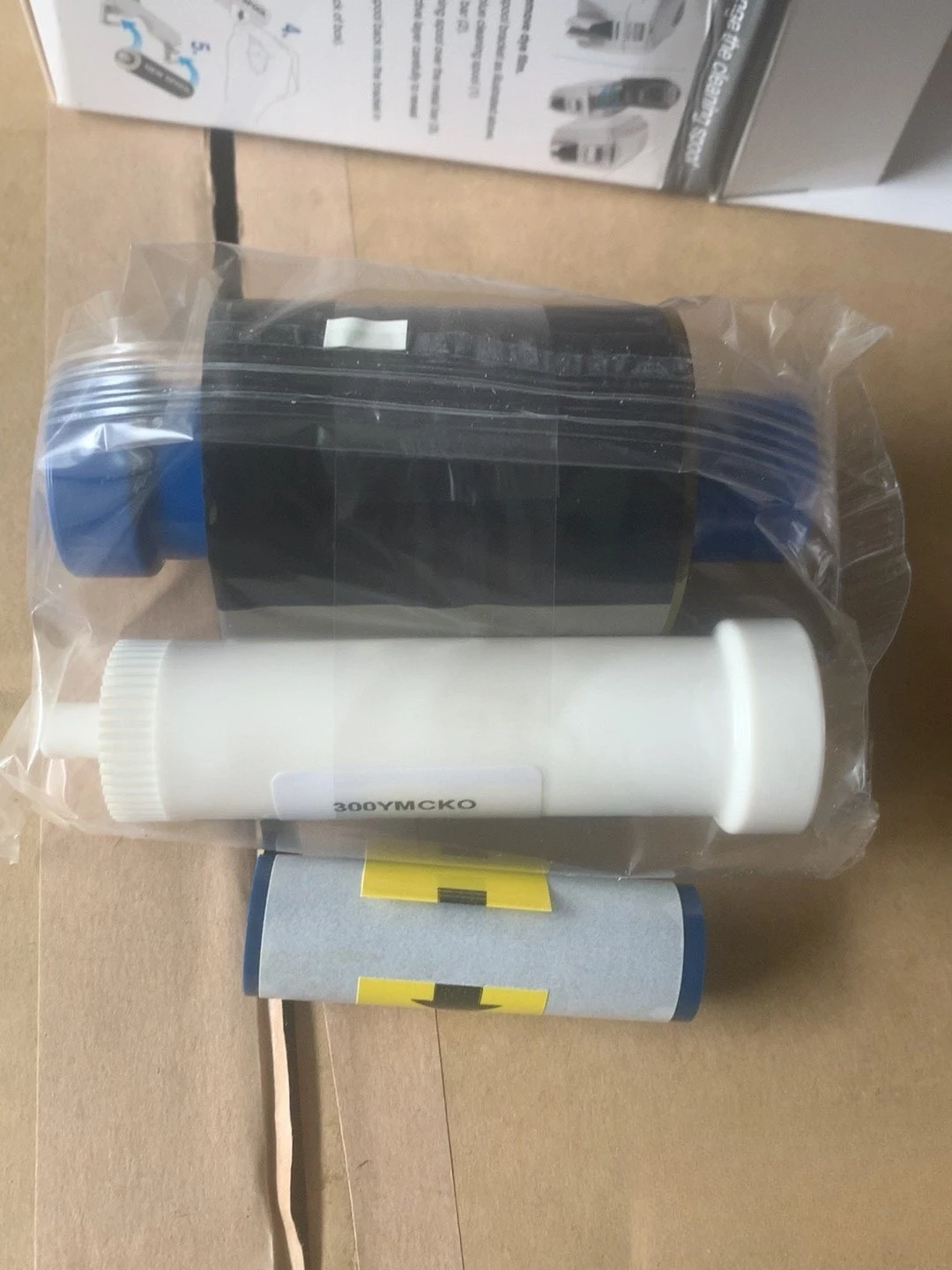 Suitable for the TH300 brand new color ribbon of the French high certificate card machine