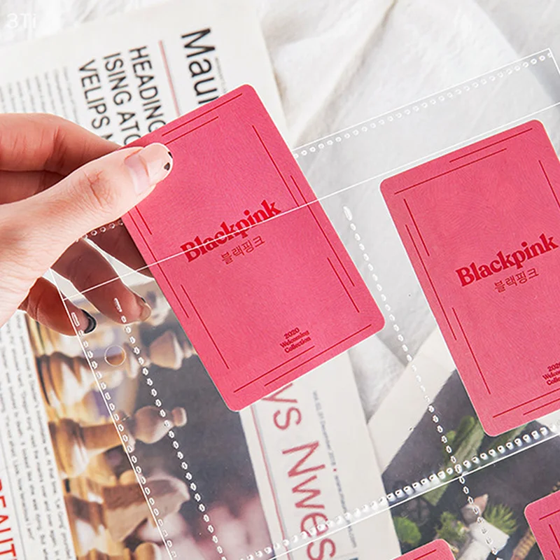 Держатель для фотокарт формата А4, прозрачные вкладыши для фотоальбома, подкладки для фотографий, 1/2/3/4/6/8/9/10 карманов, внутренняя страница, переплет для карт, коллекционная книга