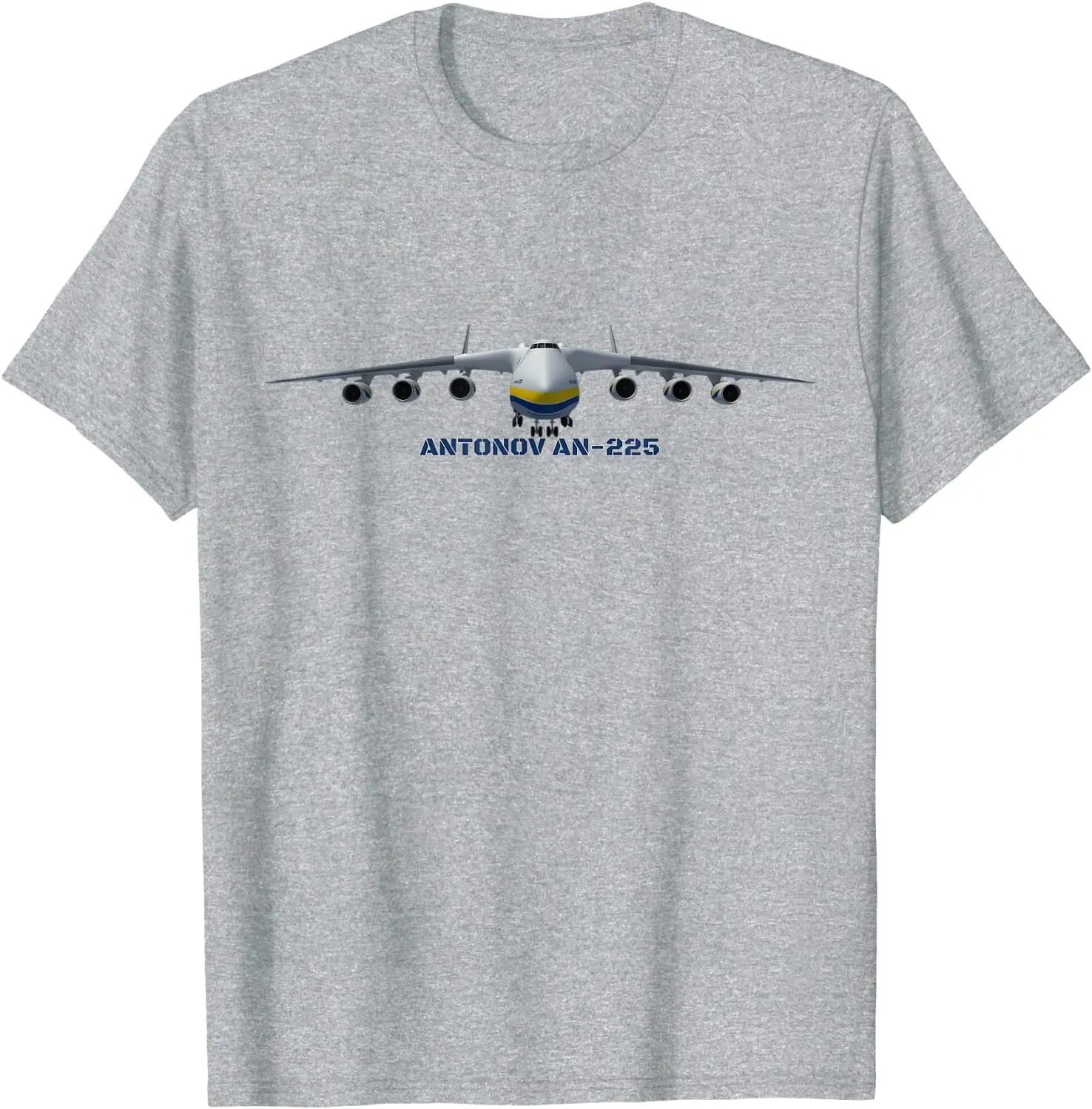 Ukrainian Antonov AN-225 Mriya Jet Cargo Plane T Shirt. Short Sleeve 100% Cotton Casual T-shirts Loose Top Size S-3XL