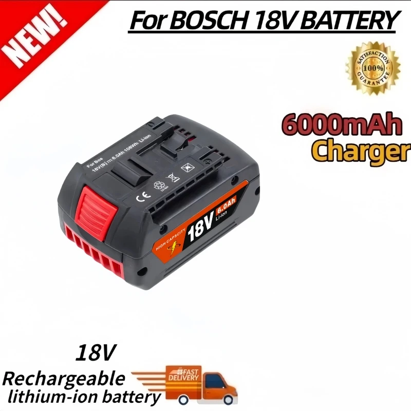 

For Bosch 18V professional GBAGBH GSR GSB BAT618BAT609 BAT620original 18V 10.0Ah battery tool to replace the battery⚡