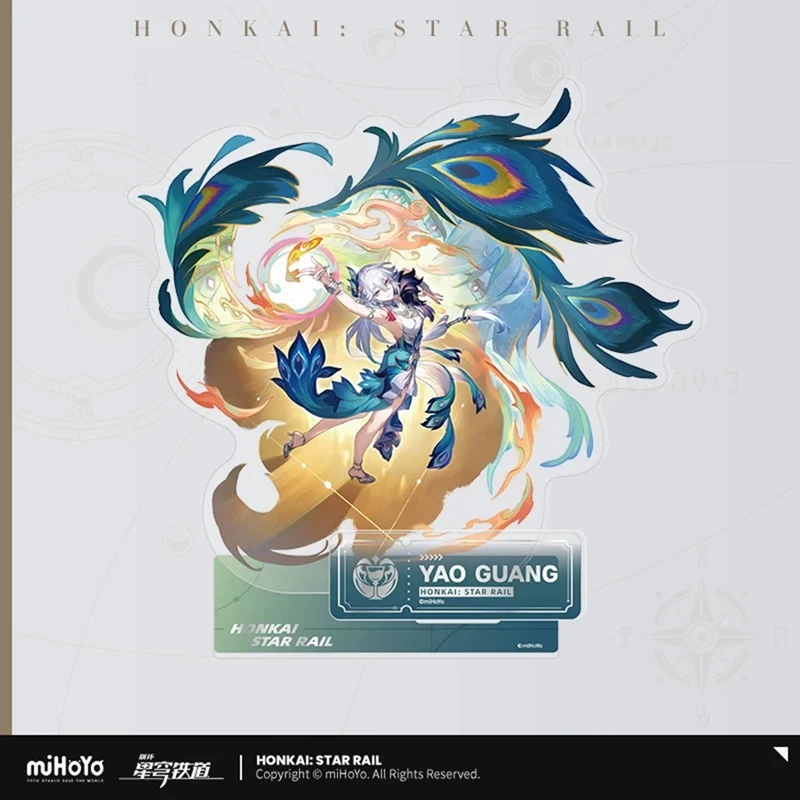 Pre Sale miHoYo Official Genuine Honkai Star Rail Light Cone Series Fashion Acrylic Standee Ornaments Cosplay Anime Signboard